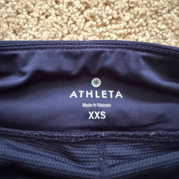 Athleta Blue Skater Mini Skirt with Ruffled Hem - Picture 7 of 7